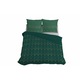 Lenjerie de pat din microfibra 220x200 sticla verde auriu art deco 5023 A 65 Light