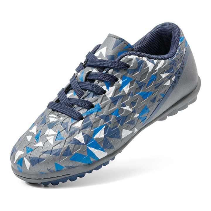 Ghete de Fotbal pentru Interior DREAM PAIRS Baieti si Fete cu Sireturi, marime 32