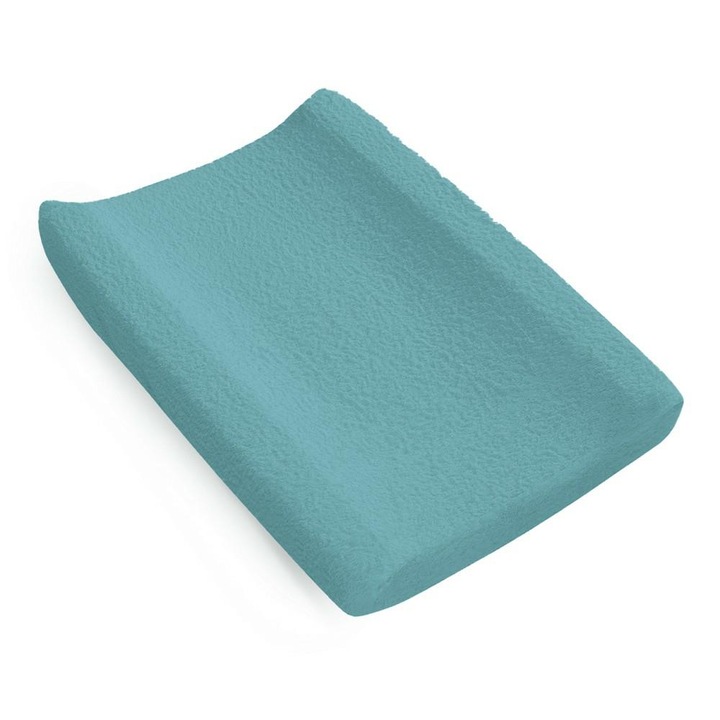 Husa saltea de infasat 50x70 terry cu banda elastica turcoaz