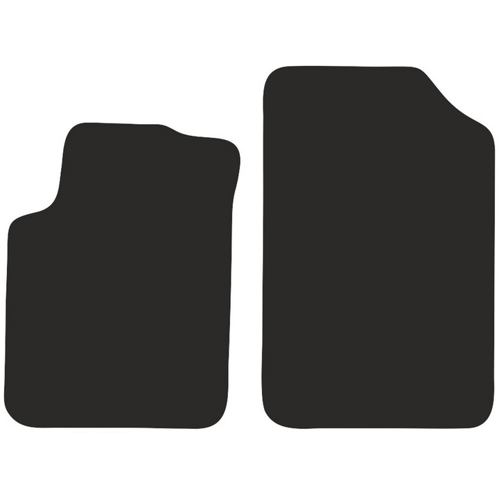 Стелки за кола, Wielganizator, DURBAN-BLACK, полиамид, черни, комплект, за Citroen C3 I хечбек 2002-2009