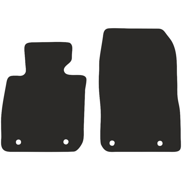 Covorase auto Wielganizator, poliamida, negru, 100% impermeabile, pentru Mazda CX-3 crossover 2015