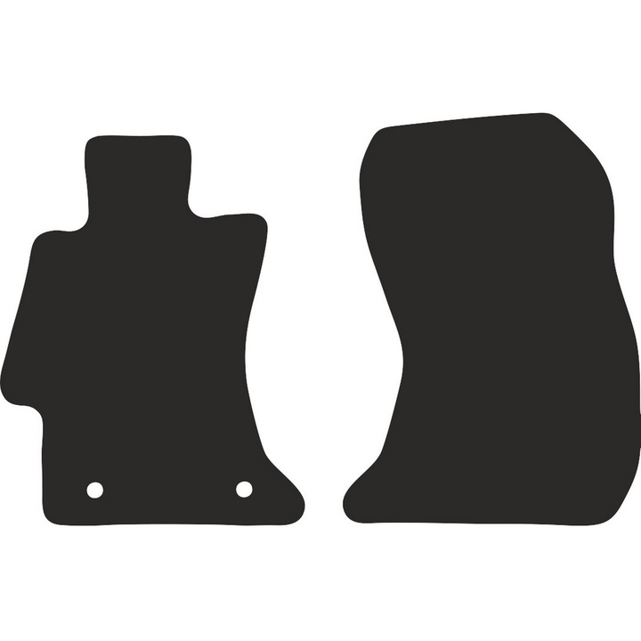 Covorase auto, Wielganizator, poliamida, negru, pentru Subaru XV crossover 2011-2017