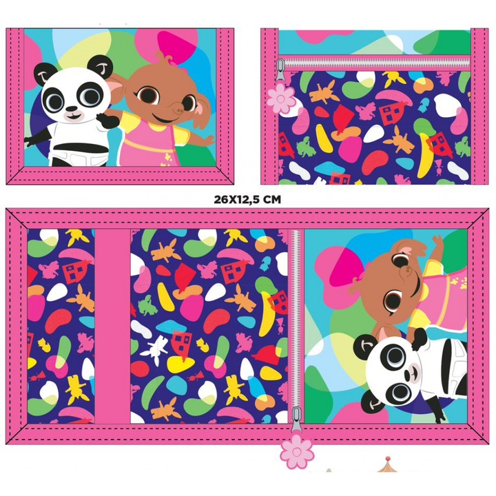 Portofel Bing Bunny Pink S24