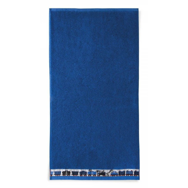 Детска кърпа, Zwoltex, памук, 30x50см, синя, 400гр/м2