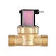 Electrovalva, Rqiurpn, G1/2, brass, rezistenta la temperaturi ridicate, pentru control apa, 220V, set 1 buc