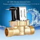 Electrovalva, Rqiurpn, G1/2, brass, rezistenta la temperaturi ridicate, pentru control apa, 220V, set 1 buc