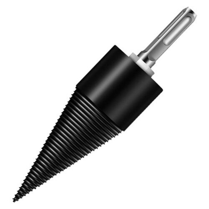 Set de burghie pentru feliat lemn, 32 mm, design spiral, otel carbon