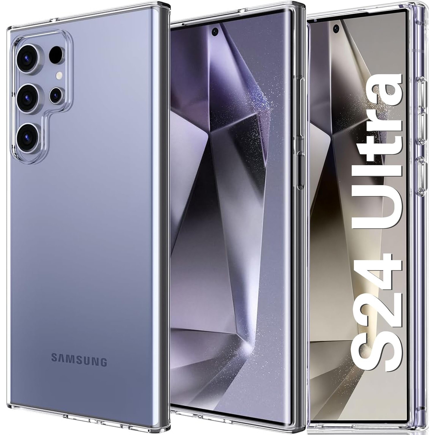 Husa protectie telefon, MDUG, TPU, Pentru Samsung Galaxy S24 Ultra, Transparent