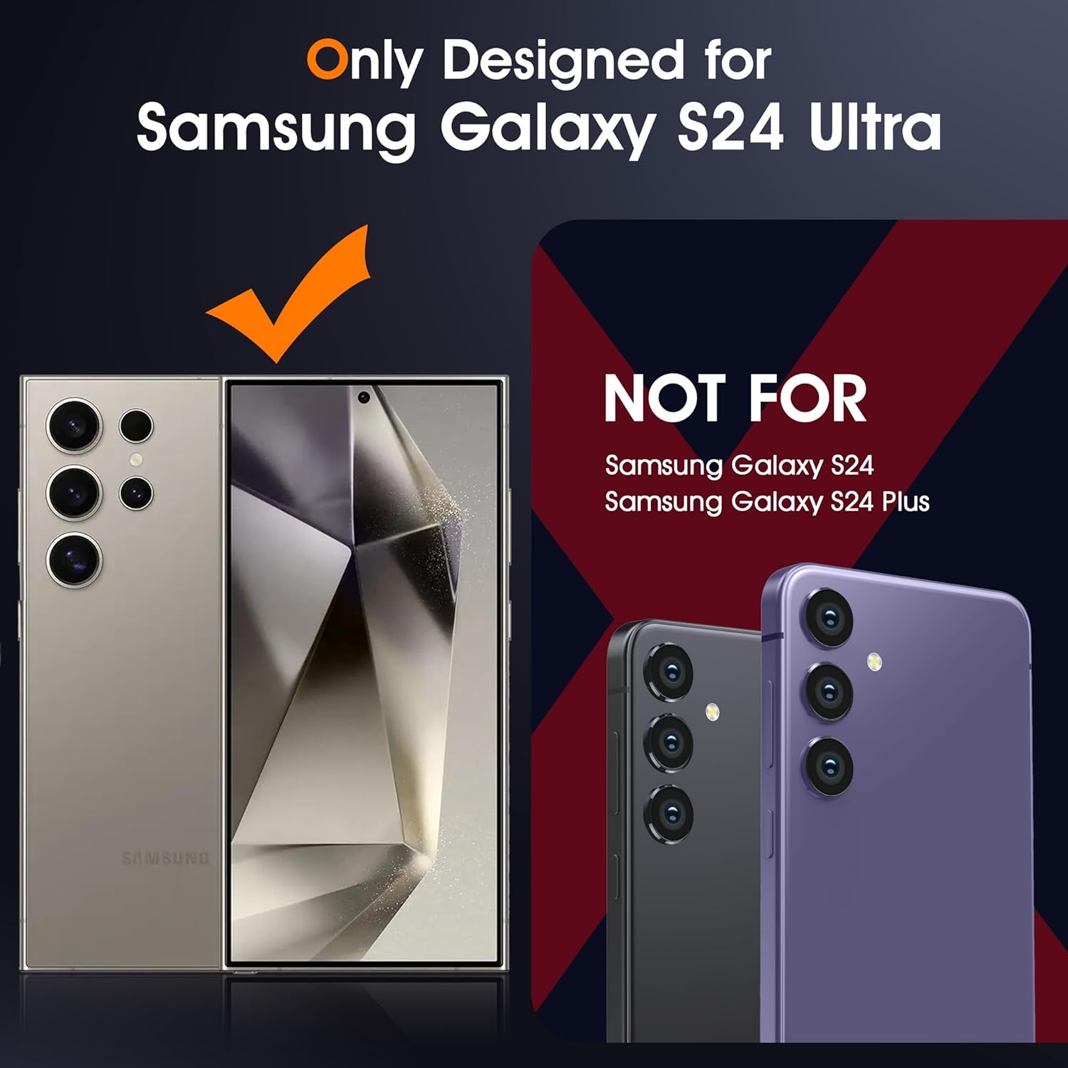 Husa protectie telefon, MDUG, TPU, Pentru Samsung Galaxy S24 Ultra, Transparent