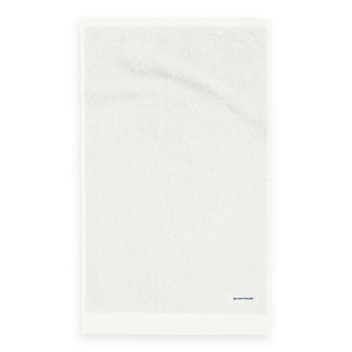 Хавлиена кърпа за баня, Tom Tailor, Памук, 70 x 140 см, 500 гр/м2, Кремав
