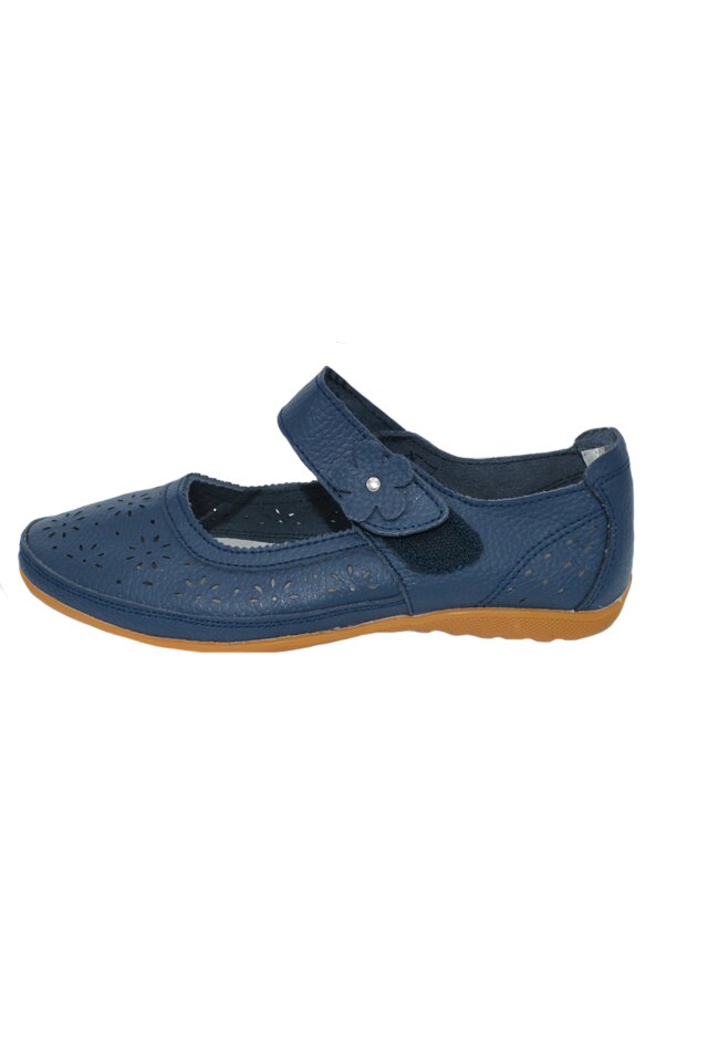Balerini cu talpa joasa, usoara si flexibila,D&J Exclusive, Bleumaren