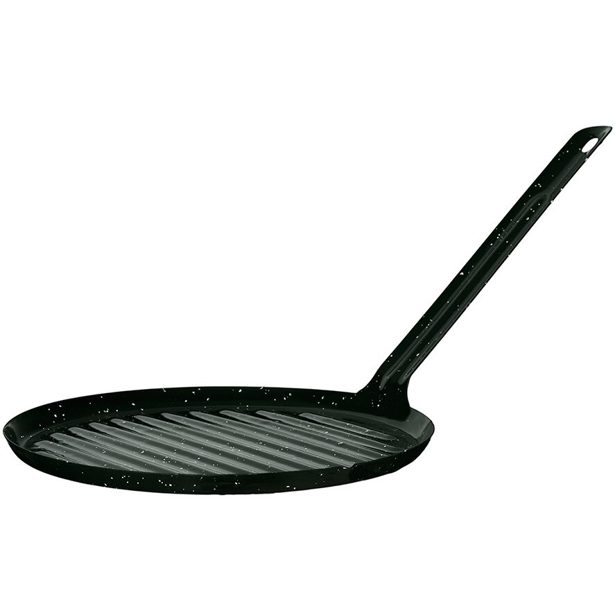 Tigaie emailata pentru grill
