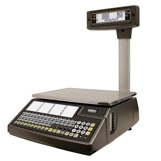Cantar comercial cu eticheta Dibal WIND 015 6/15 Kg cu brat