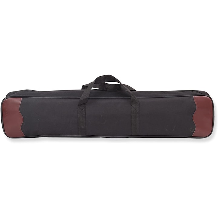 Geanta cu arcul Takedown, geanta de transport din panza din fibra acrilica, rezistenta la apa, cu curea de umar reglabila si spatiu amplu de depozitare pentru echipamentul de tir cu arcul