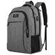 Rucsac laptop Enforose, capacitate mare pentru laptop de 15.6 inch, design anti-furt, material respirabil, culoare abanos