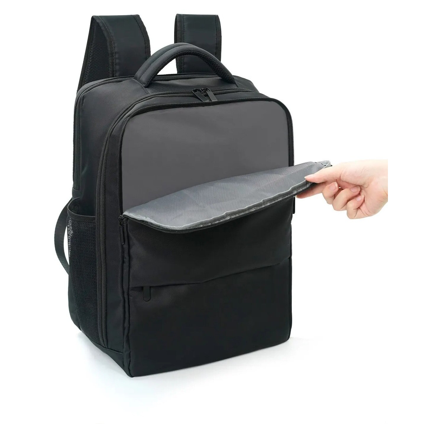 Rucsac unisex 16 inch, impermeabil, mediu, poliester, pentru laptop, multifunctional