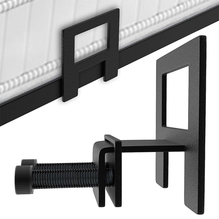 Set 8 colturi de revestiment din aluminiu, 20,32x20,32cm, cu 24 cuie, alb