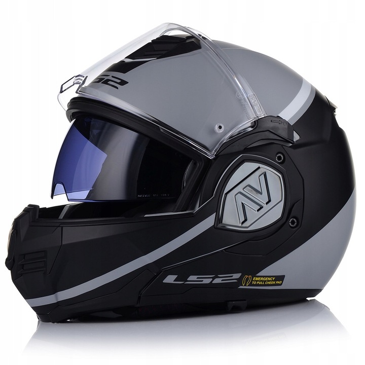 Casca motocicleta LS2 FF906 Advant 180, 2XL, mat, cu Pinlock, greutate 1680g