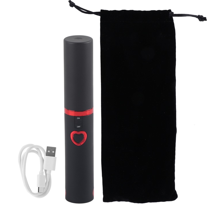 Placa de par Fokelyi wireless cu baterie de 4800mAh, 20.2x3.5x3.5cm, pentru uz casnic si calatorii