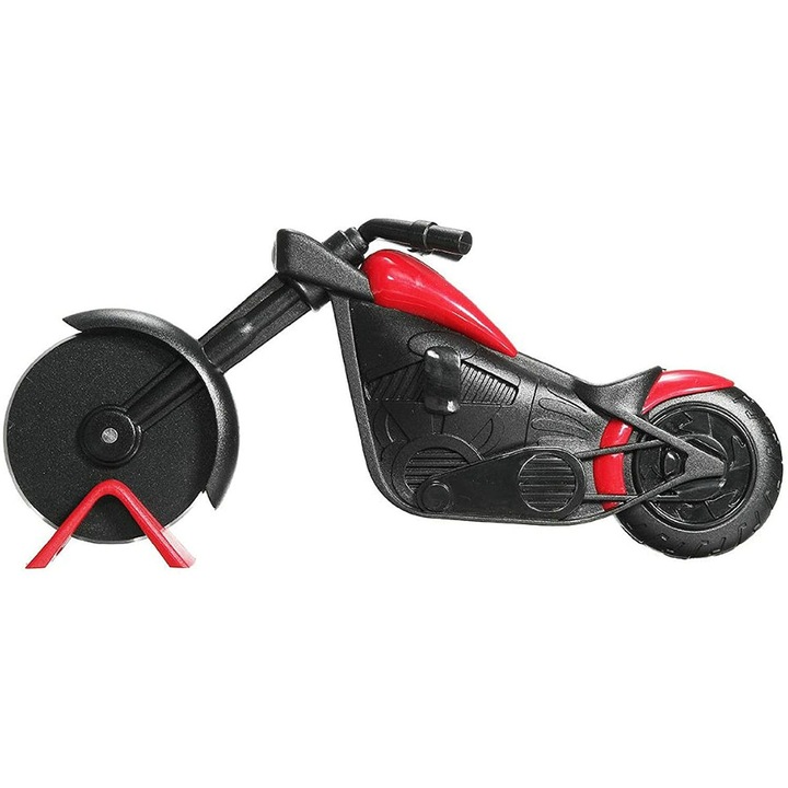 Taietor de pizza cu manere ergonomice antiderapante, lama super ascutita, Enforose, design usor de curatat