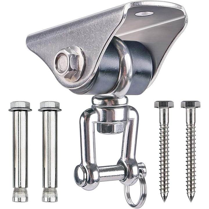 Suport prindere leagan, Enforose, inox 304, capacitate 450Kg, rotire 360°, pentru interior si exterior