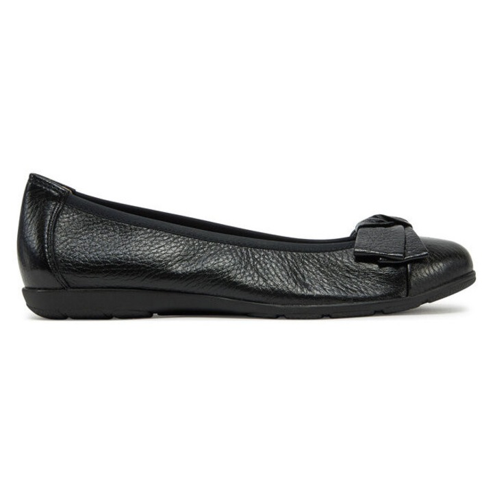 Balerini Caprice, 304662188, Piele naturala, 36 EU, Negru
