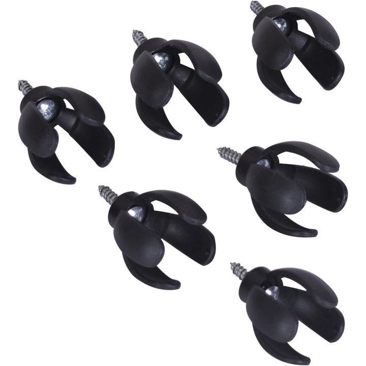 Set 6 instrumente pentru ridicarea mingii de golf, Enforose, usor de instalat, plastic de inalta calitate, usor