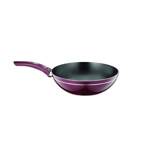 Tigaie wok din aluminiu , Non-stick, 26 cm
