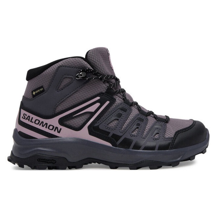 Bocanci trekking dama Salomon, 304711596, Sintetic, 38 EU, Violet