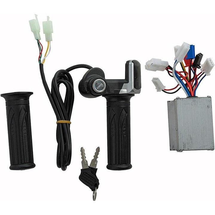 Controler cu motor periat, accesorii pentru biciclete pentru trotinete electrice cu control inteligent pentru o experienta de condus lina, manere proiectate ergonomic sporesc confortul si siguranta