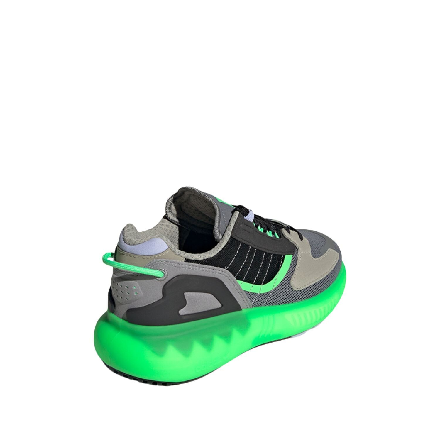 Adidas ZX 5K Boost gyermek sportcipő, szürke, textil
