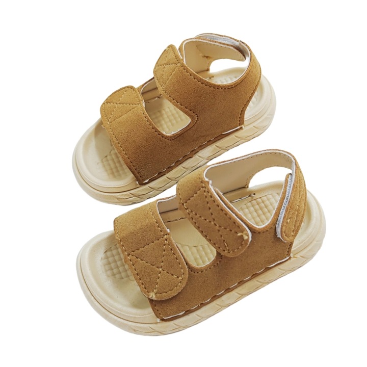 Леки летни сандали XA-2537кафяви 116832, Кафяв