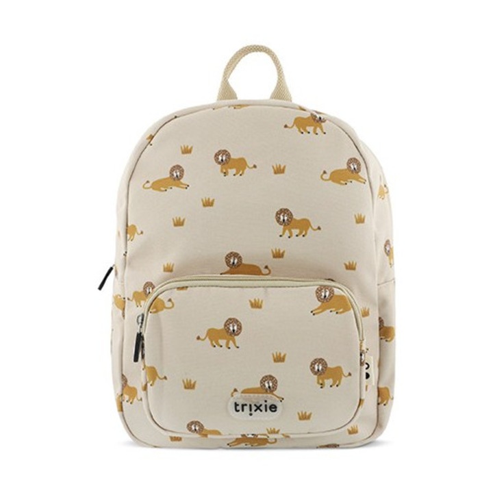 Детска екологична раница Trixie, цветен принт, 31x23x13см, с регулируеми презрамки