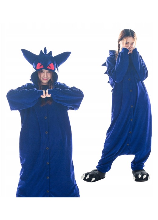 Kigurumi body, Psyduck, Kék