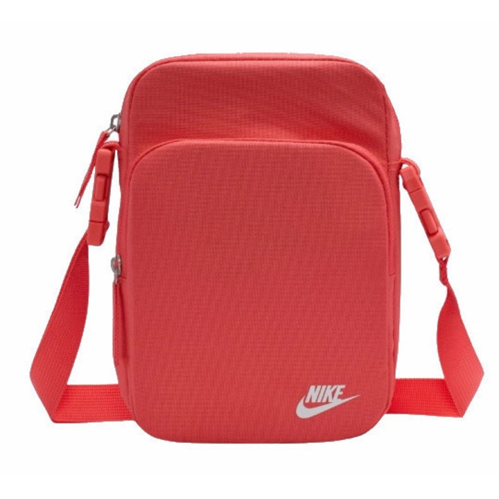 Sporttáska, Nike, DB0456-814 modell, piros, méretek 23x18x8cm, poliészter