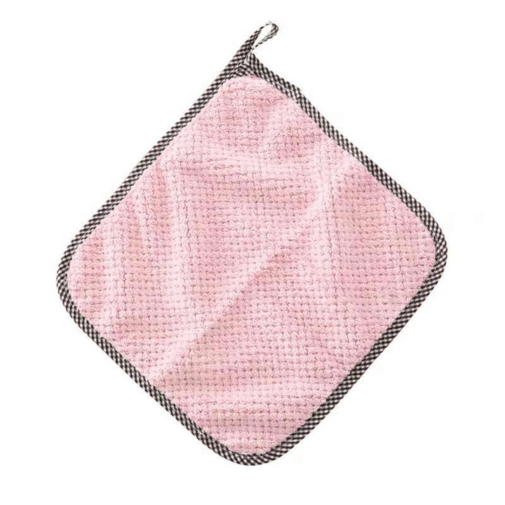 Комплект от 5 кухненски кърпи YANYXR, микрофибърни, абсорбиращи, 25x25см, многоцветни