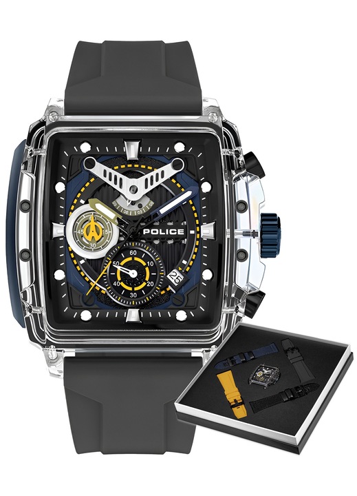 Police karóra, kvarc szerkezet, 05-VD50, 4 szíjjal, 50m vízállóság