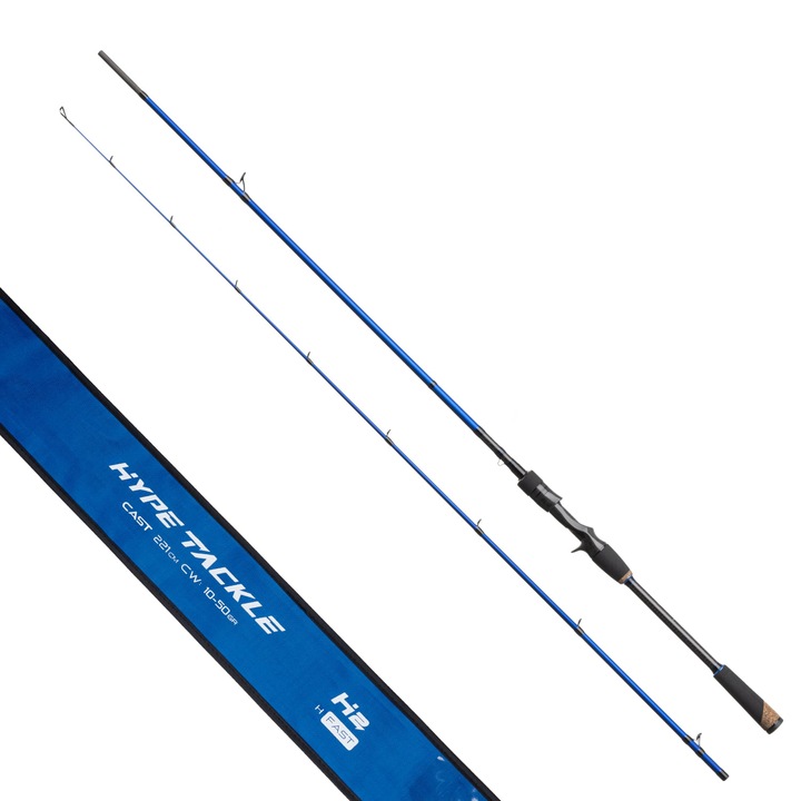 Въдица Hype Tackle H2 Cast 221cm 10-50g 2 секции черен цвят