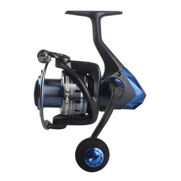Okuma Safina SW-X 4000A orsók, 5,0:1, grafit, 303 g