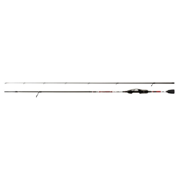 Въдица Jaxon Red Wind Spin 1.98m 0.4-2g 2sec цвят червен тегло 55g