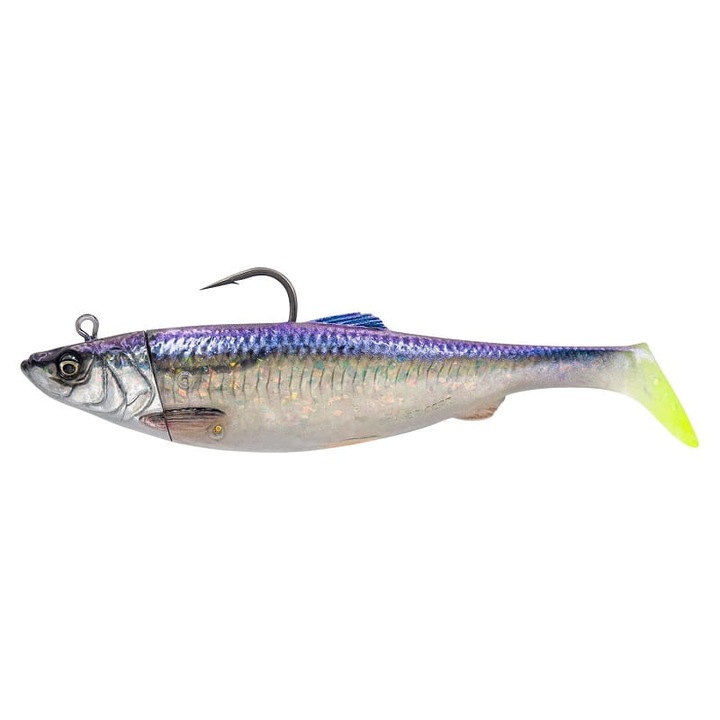 Savage Gear 4D Herring Big Shad, 32cm, 560g, átlátszó hering színű