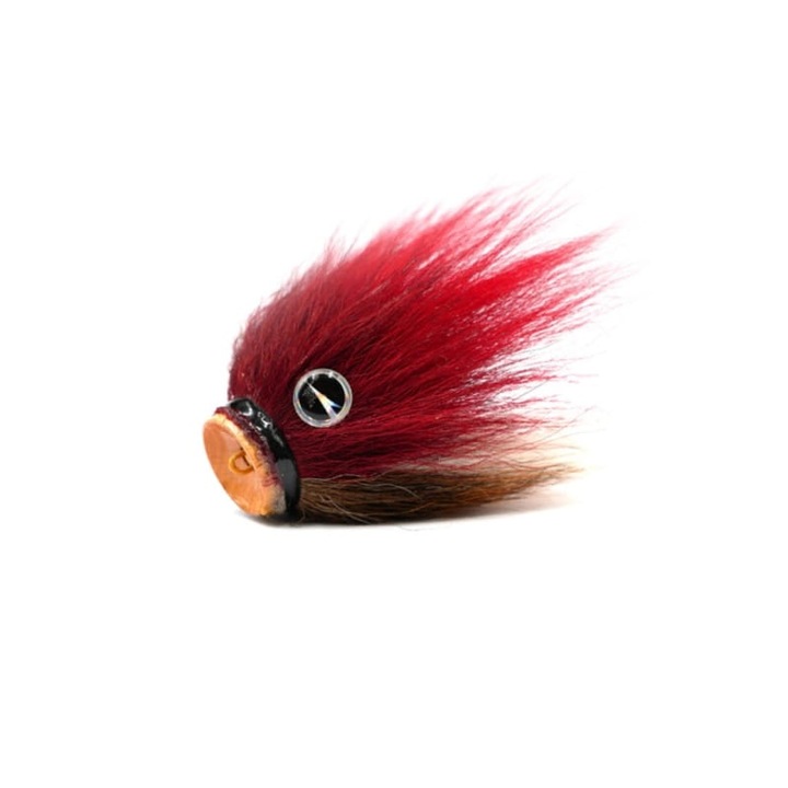 VMC Mustache Shallow Red Hot csali, 22g, piros, 1-2m mélységig