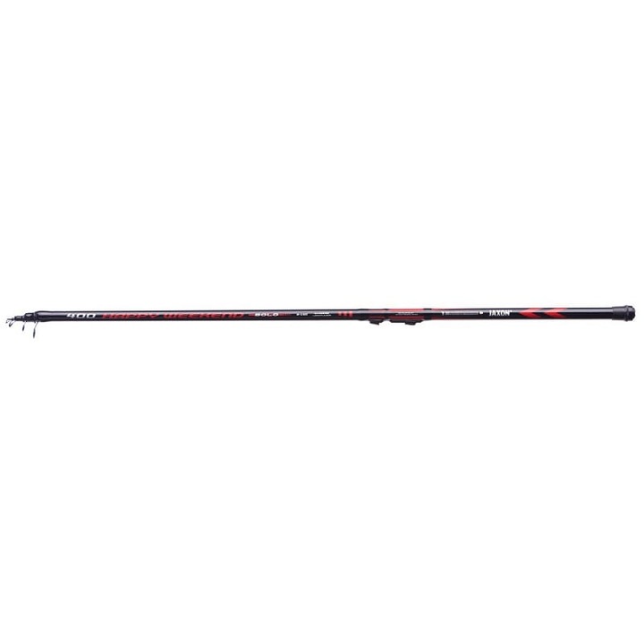 Horgászbot, Jaxon, Happy Weekend Bolo, 400 cm, 3-15 g, 4 szekciós, fekete / piros