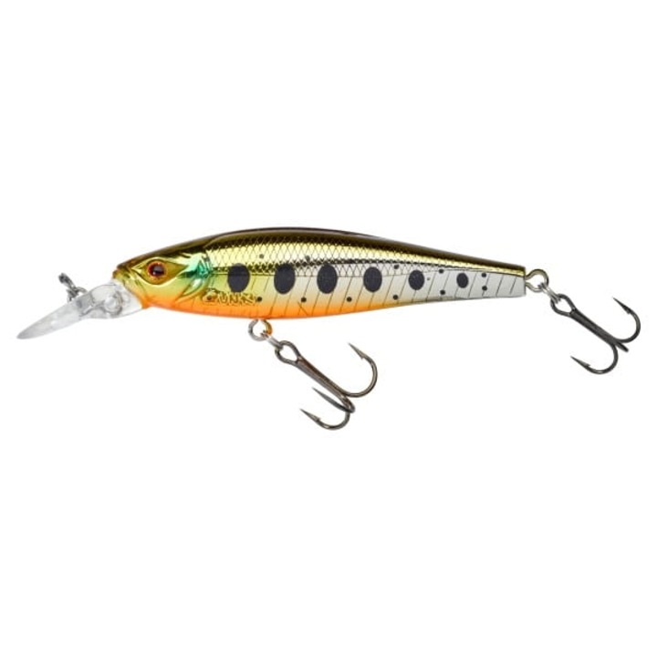 Leurre De Pêche Gunki Gamera 50 HW - 5cm - 3,5g - Couleur Fario - Pour Truites En Rivière
