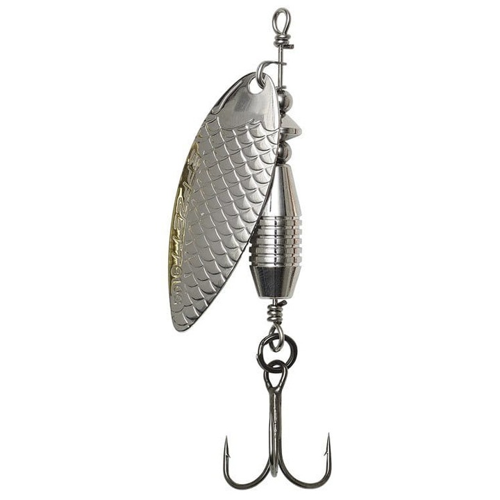 Dam forgó kanál, Fast Water, 14g, 4-es sz., ezüst