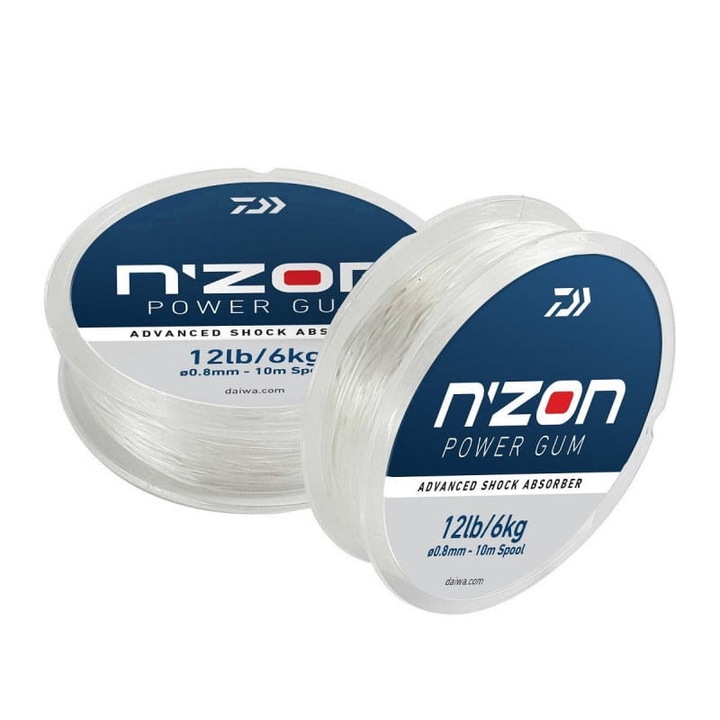 Horgászzsinór Daiwa N'ZON Power Gum 0,6mm, 10m, 4kg