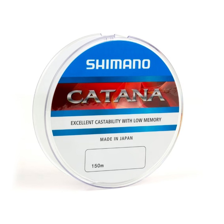 Shimano Catana horgászzsinór, 150 m x 0,225 mm, 5,4 kg szilárdság, szürke