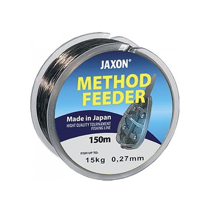 Jaxon damil 150m 0,27mm 15kg, sötétbarna színű