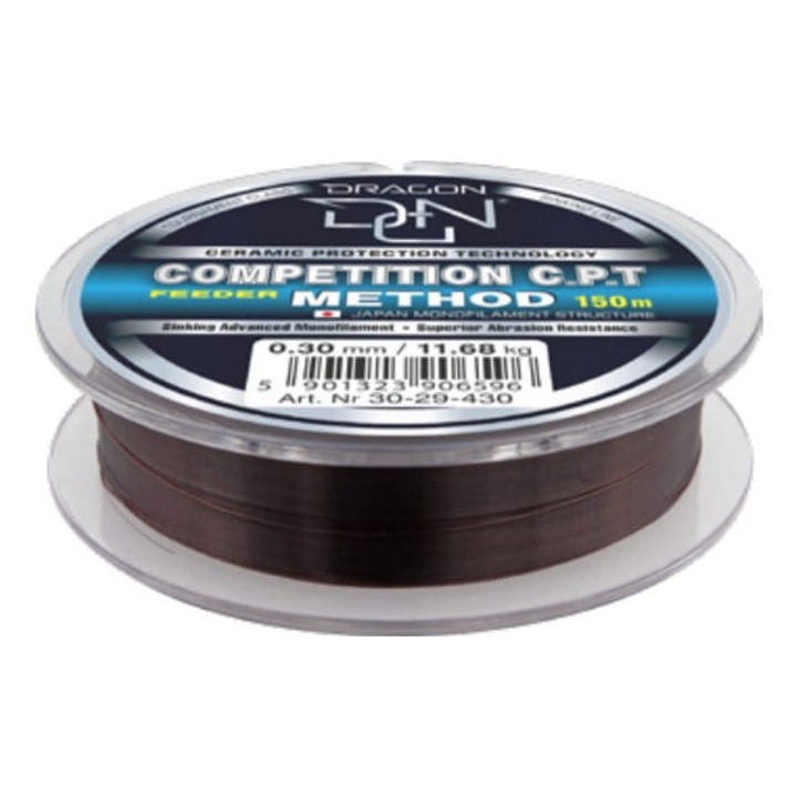 Zylka horgászzsinór Dragon Competition CPT Method Feeder Lite 150 m, 0,25 mm, 7,90 kg
