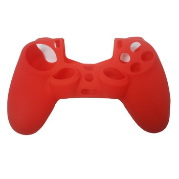 Husa Silicon rosie pentru Controller PS4 - PlayStation 4 Husa Silicon rosie pentru Controller PS4 - PlayStation 4